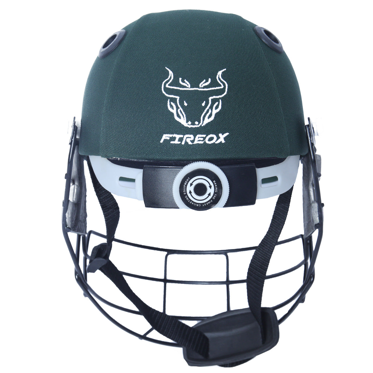 FIREOX HL 25 Green Cricket Batting Helmet, Adjustable