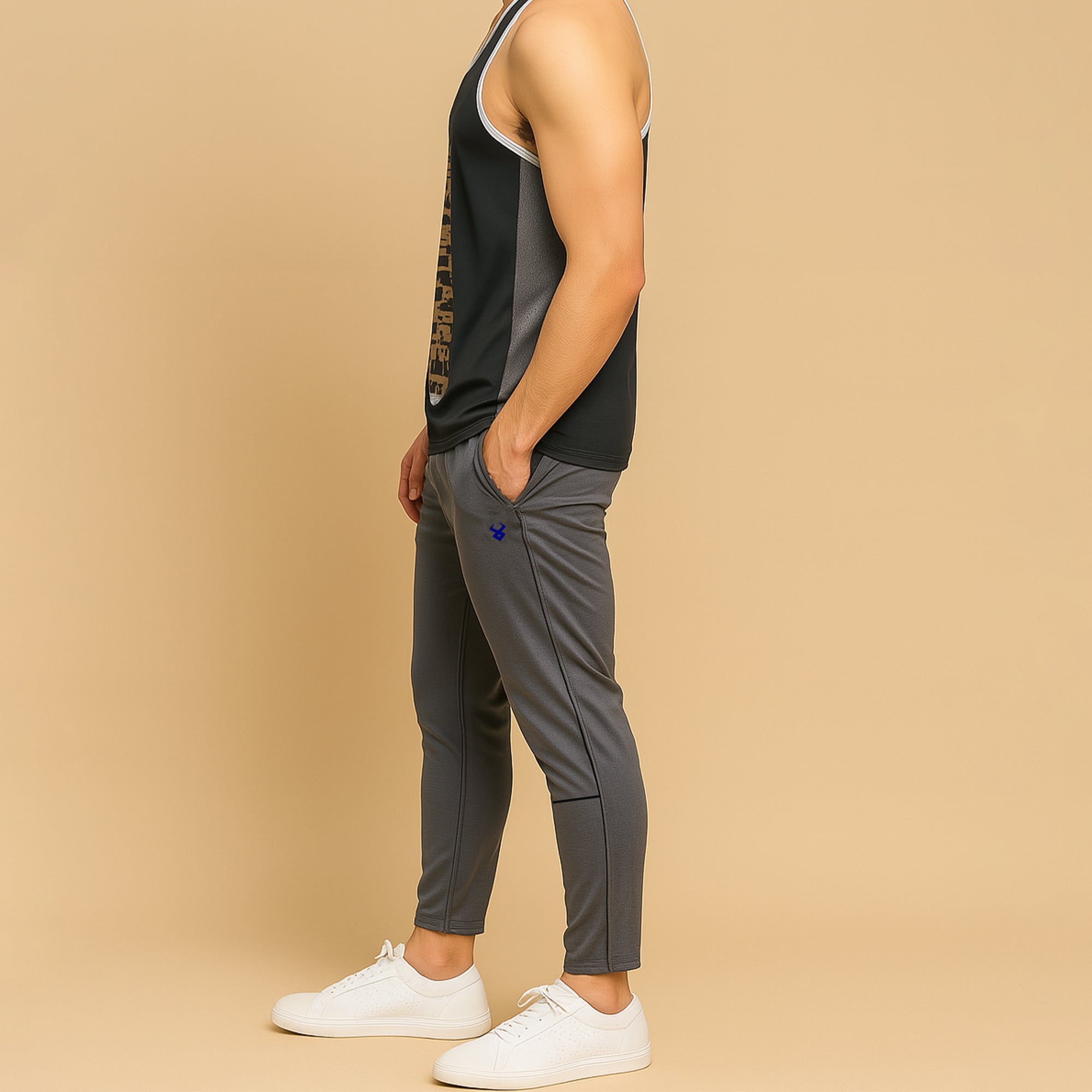 FIREOX MEN Active Fit Trouser, Dark Charcoal, 2025