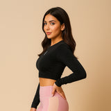 FIREOX Women Base Top, Black