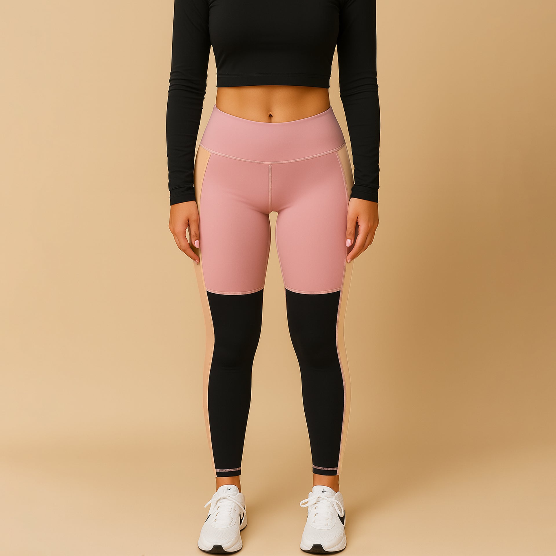 FIREOX Atomic Fit Leggings, Rose Brown