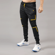 FIREOX Activewear Trouser, Black Yellow , D2