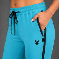 FIREOX Women Activewear Trouser, Sky Blue