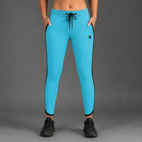 FIREOX Women Activewear Trouser, Sky Blue