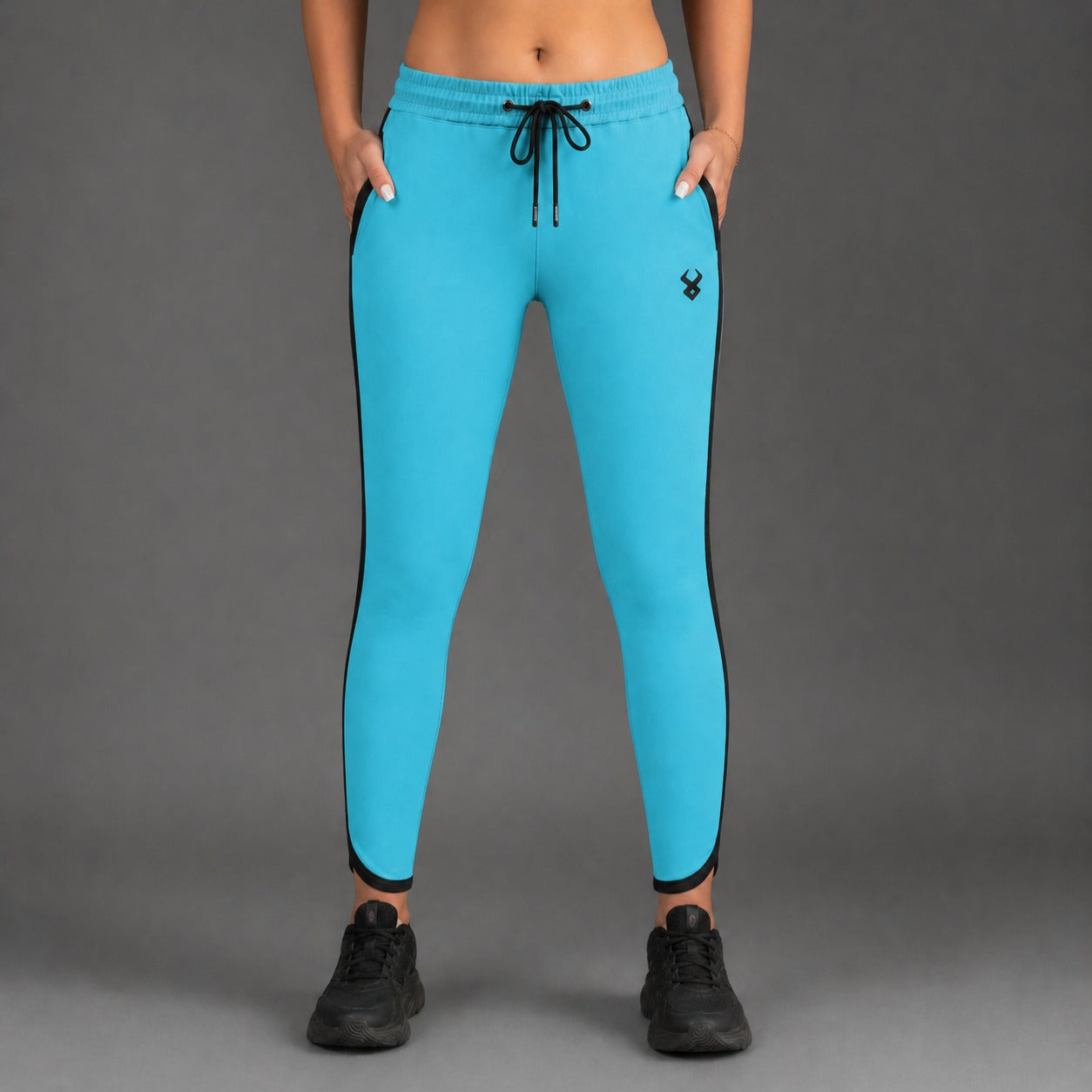 FIREOX Women Activewear Trouser, Sky Blue