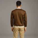 FIREOX MEN Zipper Jacket , Chocolate Light Brown, 2025