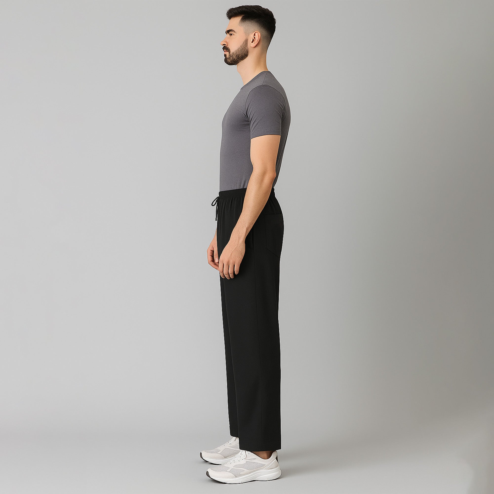 FIREOX MEN Relaxed Fit Trouser, Black, 2025