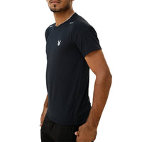 Fireox Mens Actifit T-Shirt, Black