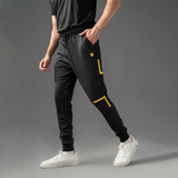 FIREOX Activewear Trouser, Black Yellow, D4