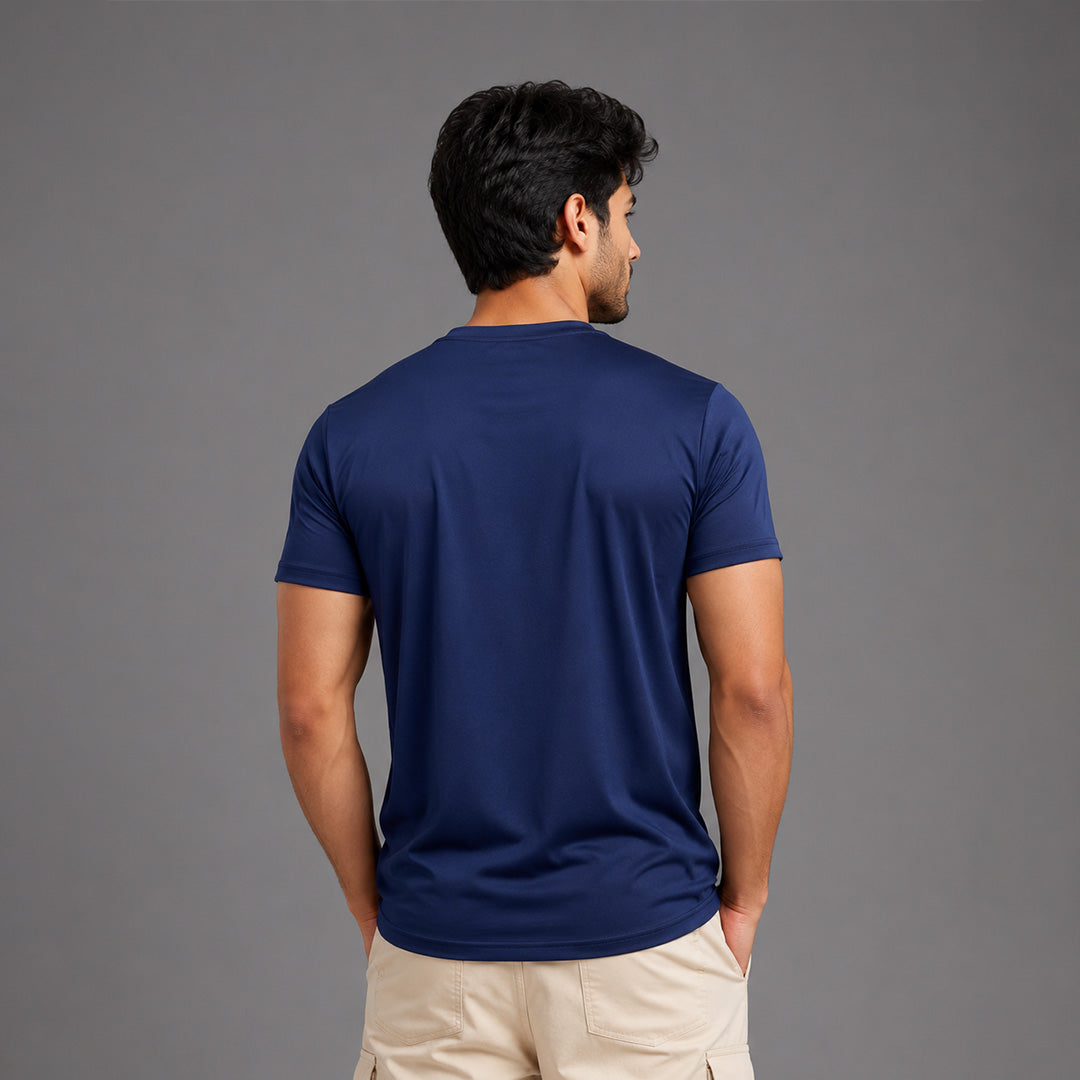 Fireox Actifit T-Shirt, Navy Blue-2, 2026