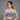 Fireox Sports Bra, Purplish Blue Beige