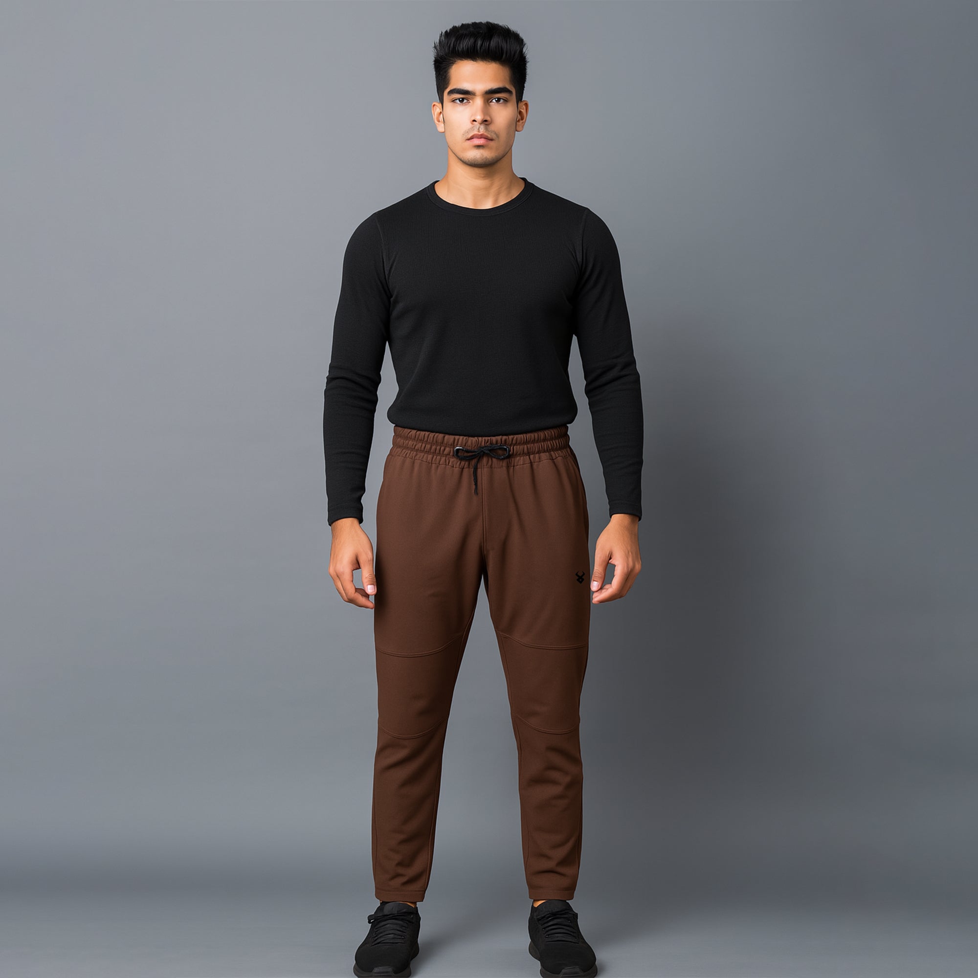 FIREOX MEN Relaxed Fit Trouser, Dark Brown, 2025