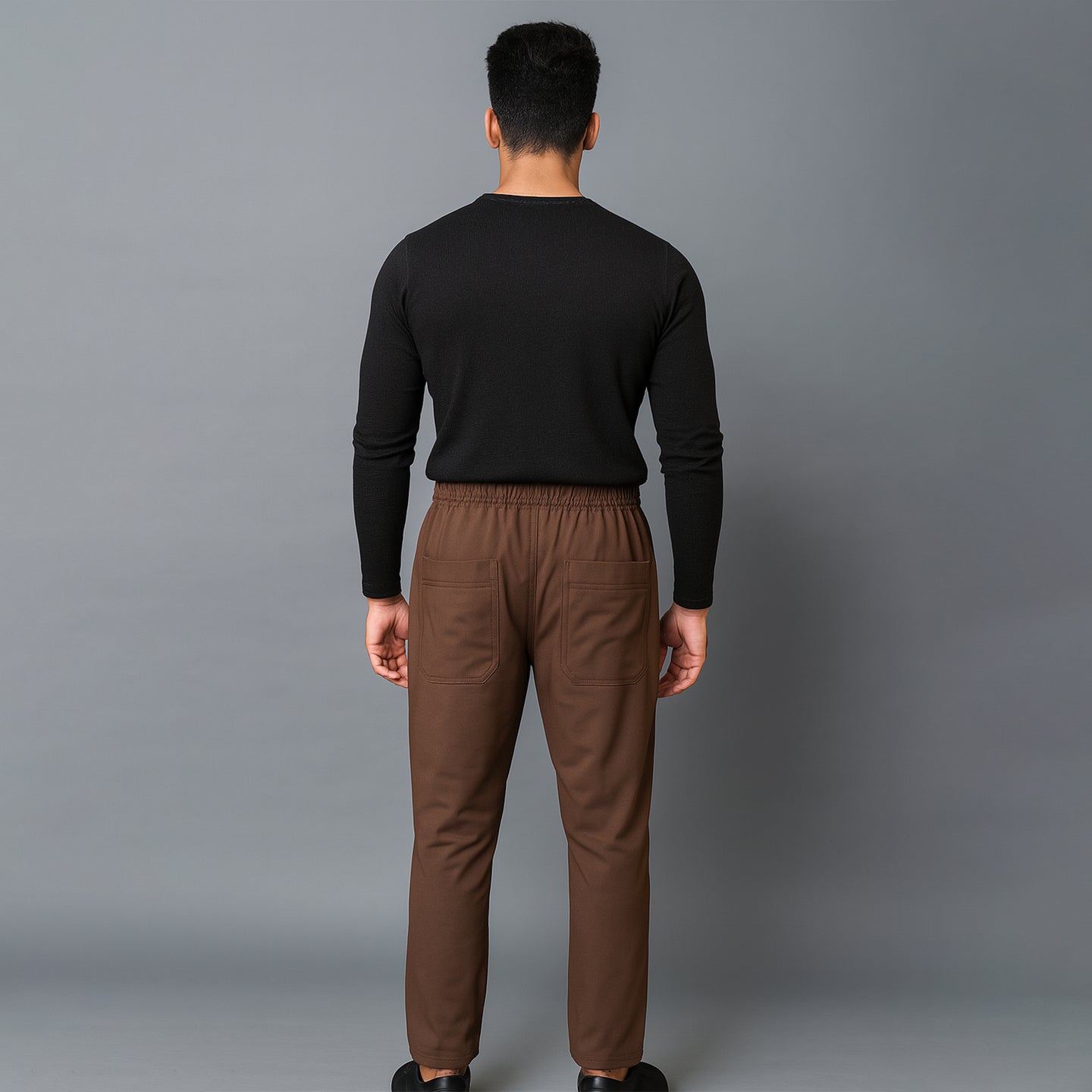 FIREOX MEN Relaxed Fit Trouser, Dark Brown, 2025