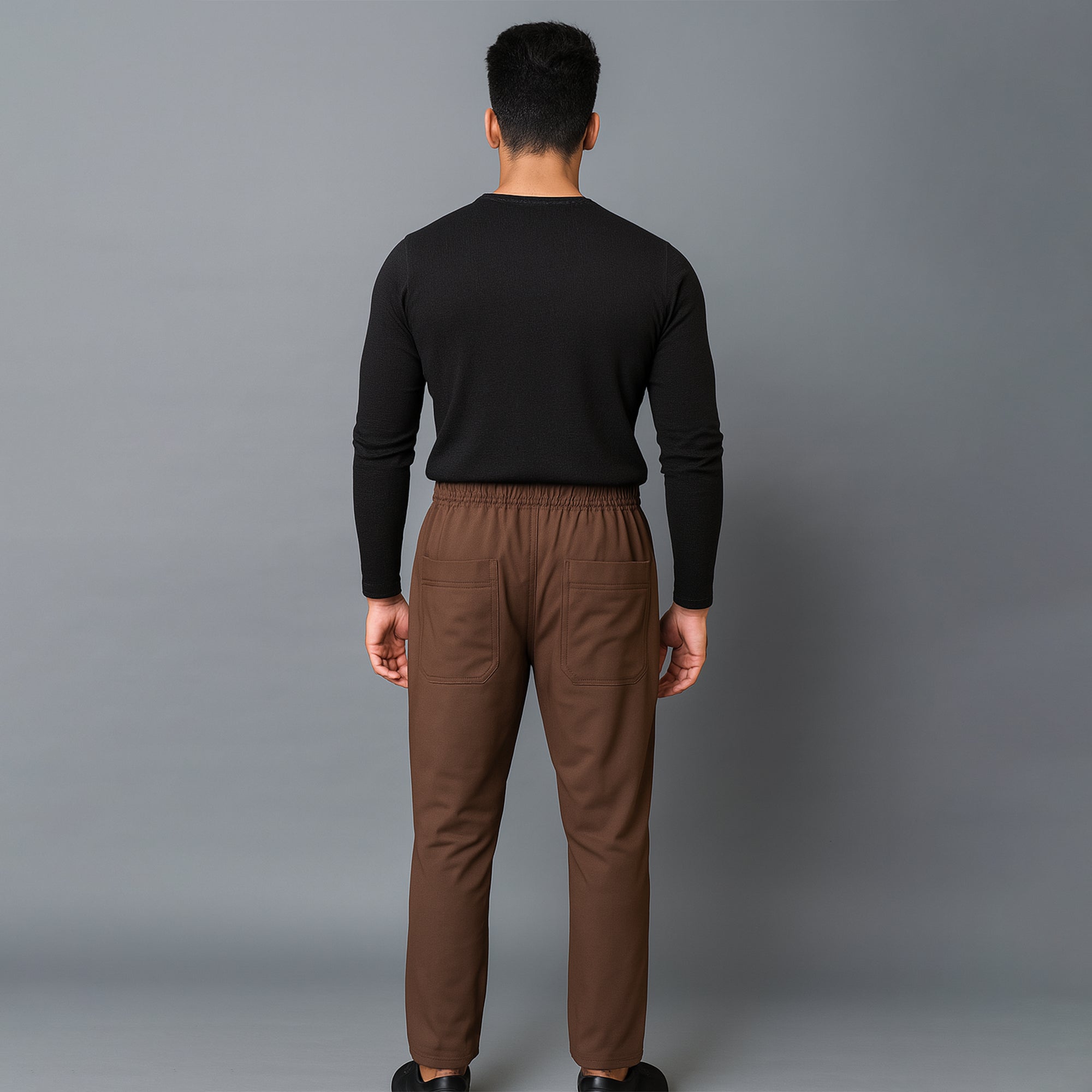 FIREOX MEN Relaxed Fit Trouser, Dark Brown, 2025