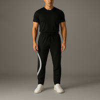 FIREOX MEN Active Fit Trouser, Black White F3, 2025