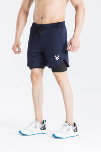 FIREOX Actifit Shorts, Navy Blue Black, 2023