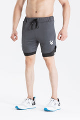 FIREOX Actifit Shorts, Charcoal Grey Black, 2023