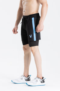 FIREOX Actifit Shorts, Black Sky Strip, 2023