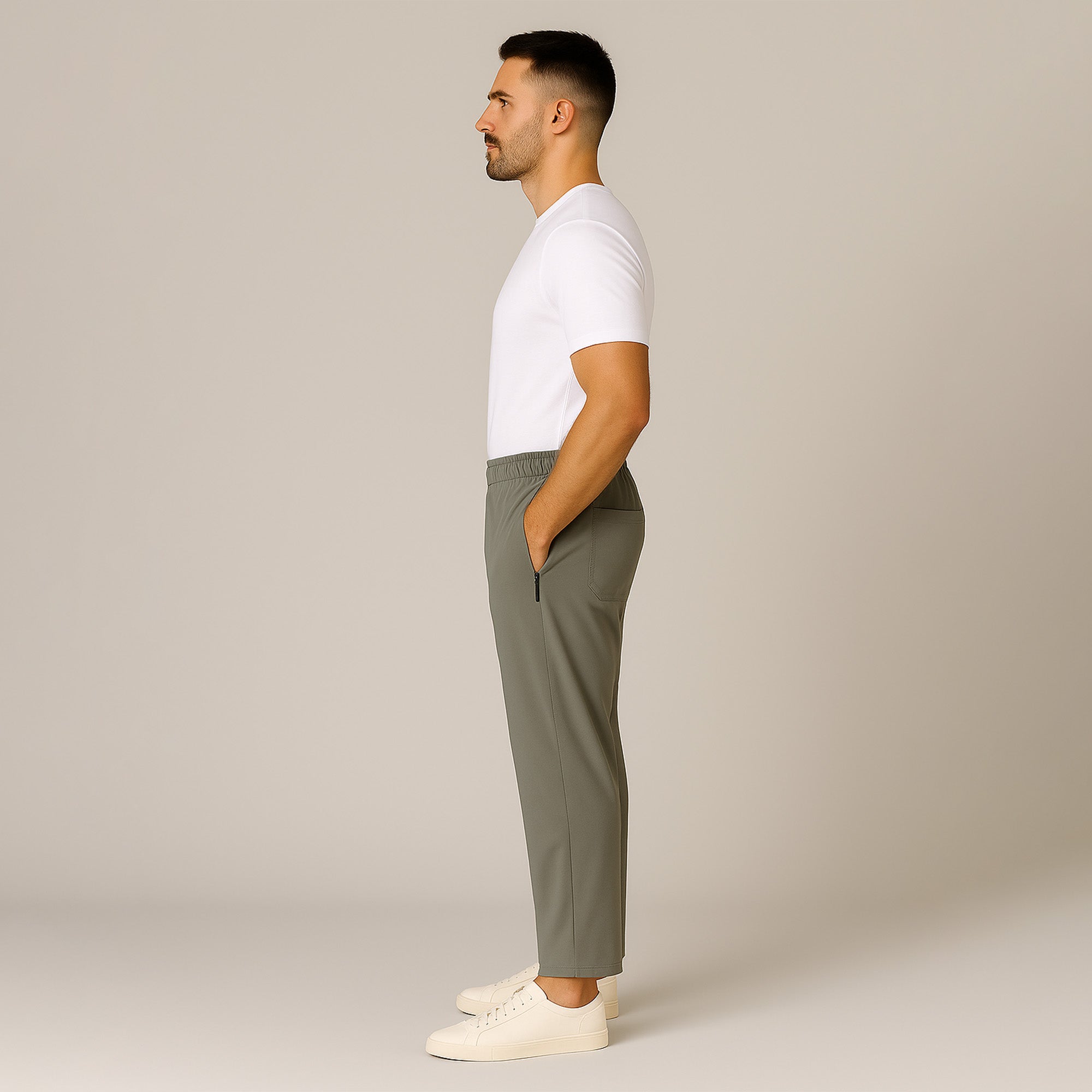 FIREOX MEN Relaxed Fit Trouser, Charcoal Grey, 2025