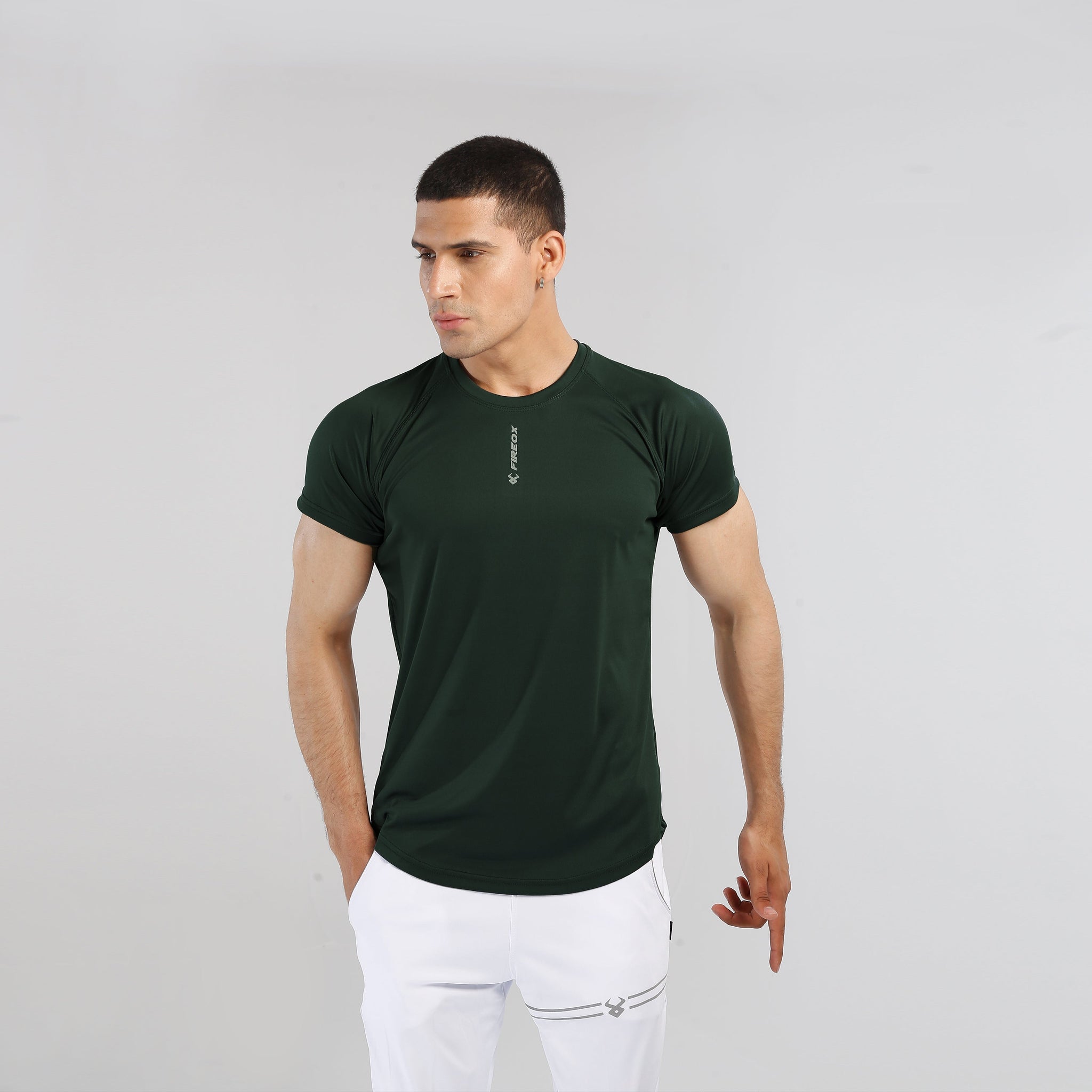 Fireox Hybrid T-Shirt, Dark Green, 2024