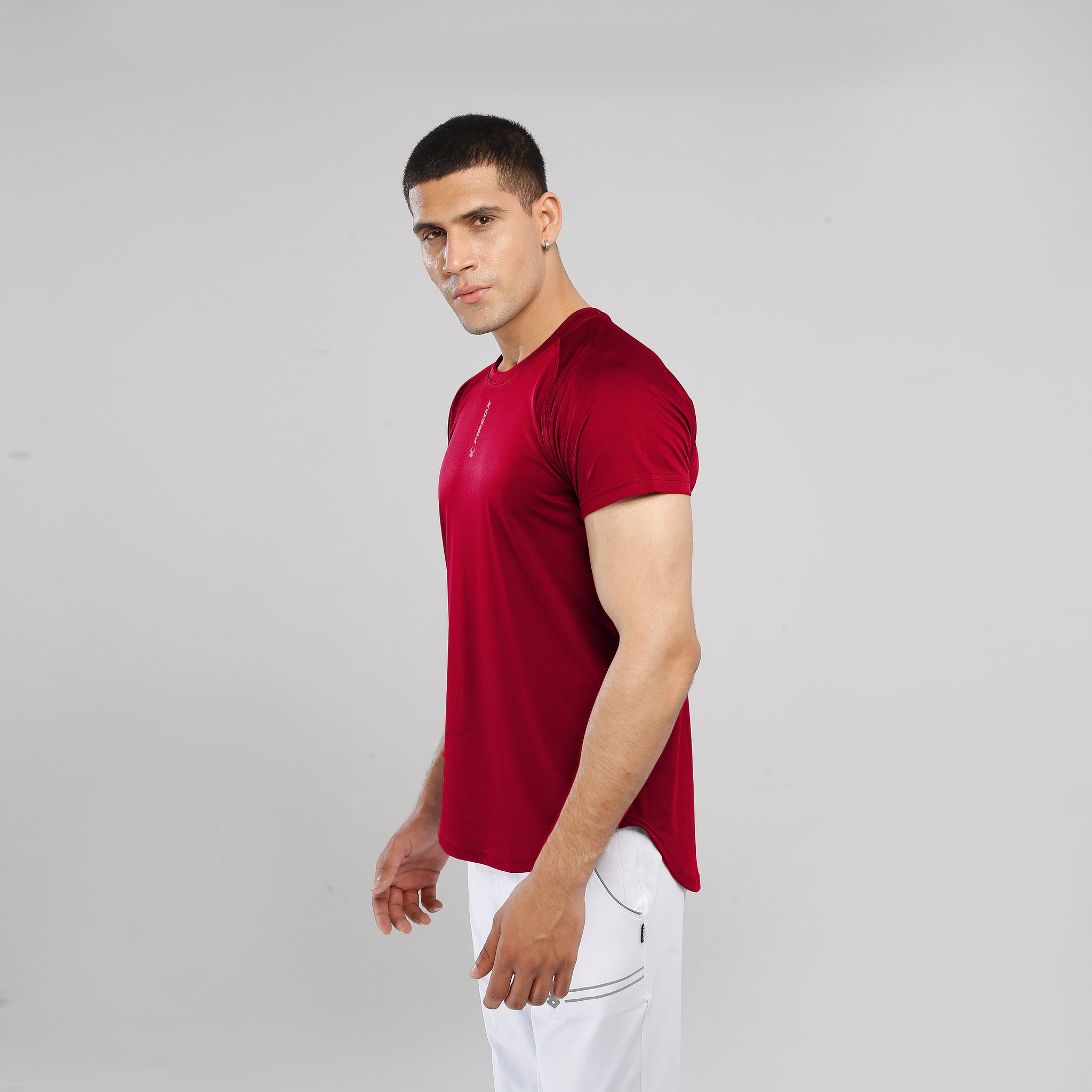 Fireox Hybrid T-Shirt, Maroon, 2024