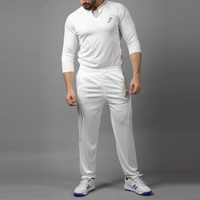 FIREOX Cricket Kit Half Sleeve, White, Silver