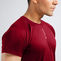 Fireox Hybrid T-Shirt, Maroon, 2024