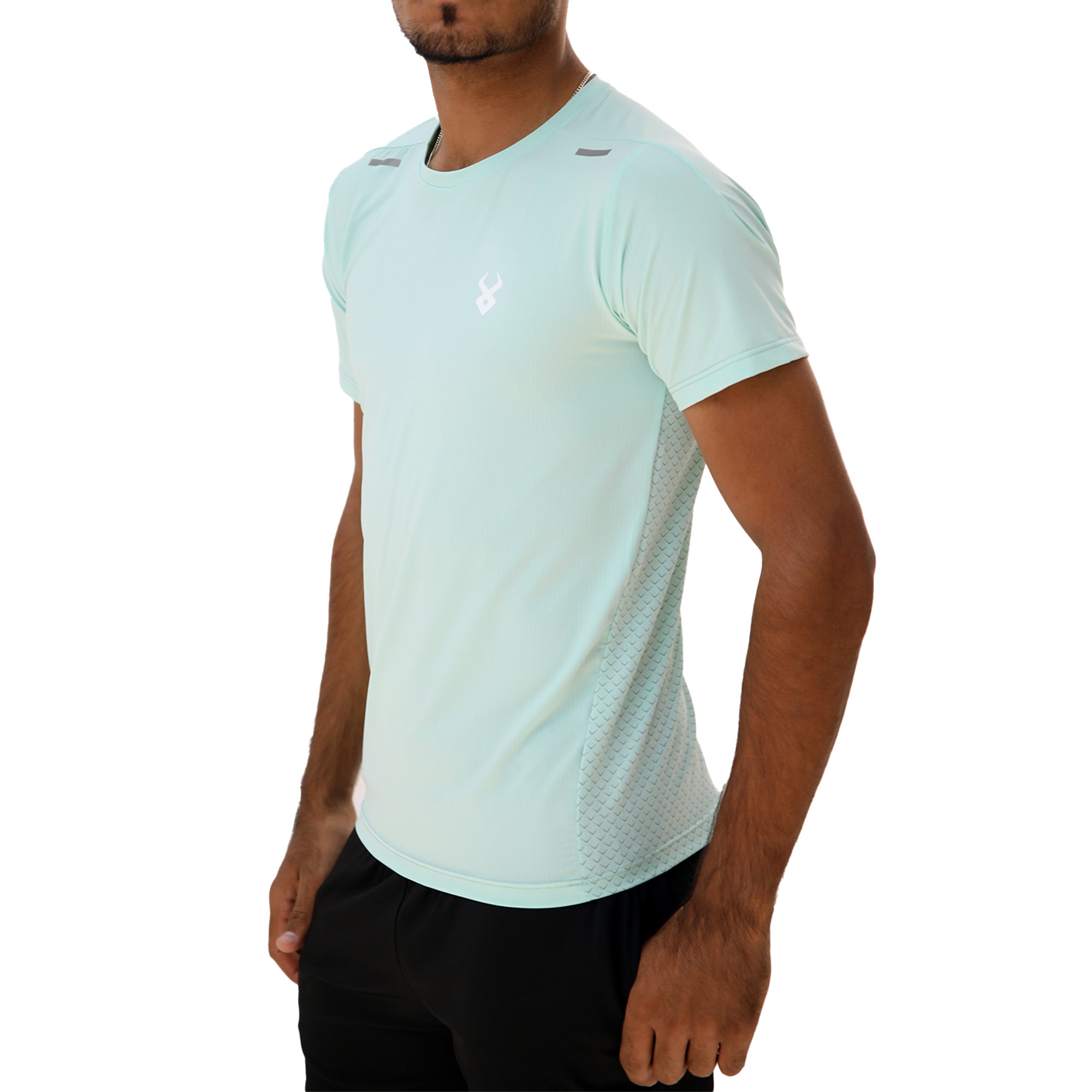 Fireox Mens Actifit T-Shirt, Pistachio