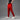 FIREOX Activewear Stripe Trouser, Red