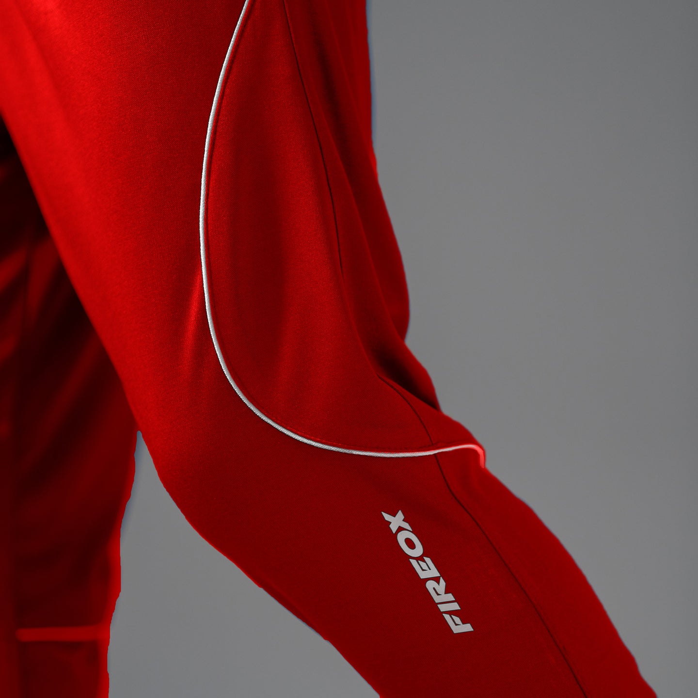 FIREOX Activewear Stripe Trouser, Red