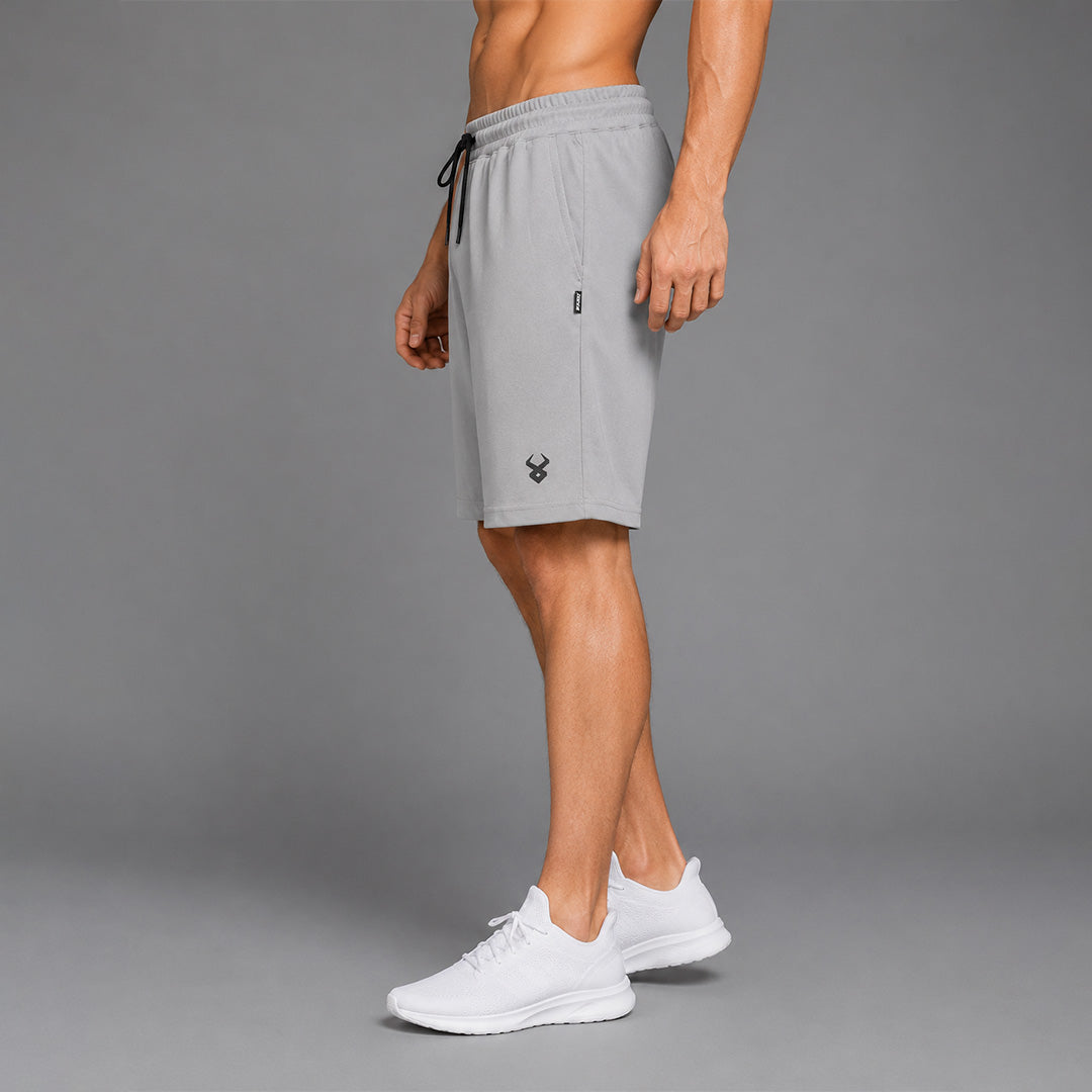 FIREOX Actifit Shorts, Plain Grey, D2, 2024