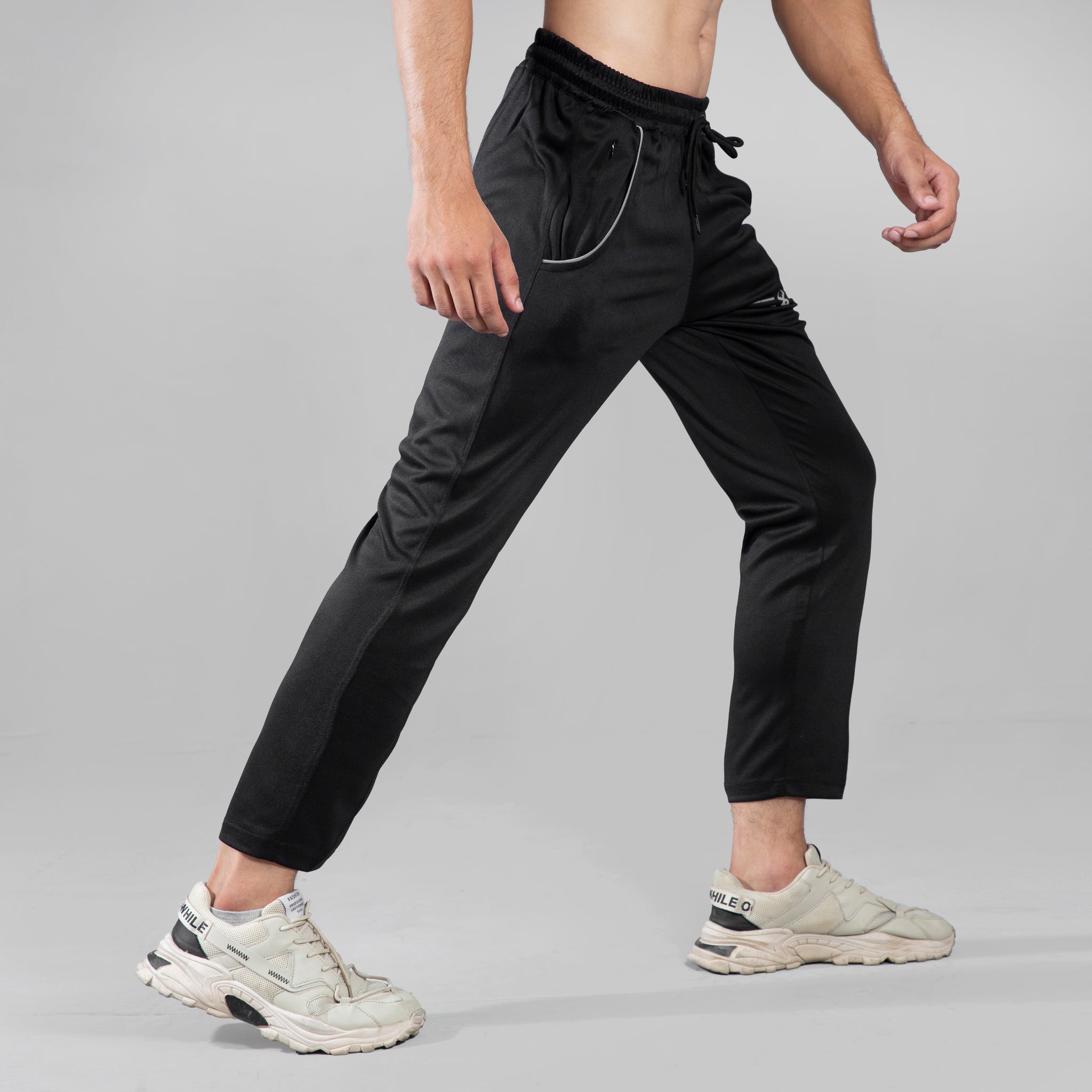 FIREOX Activewear Pro Joggers Black, 4 Pocket,2022