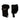 FIREOX Pro Black Thigh Pad Set